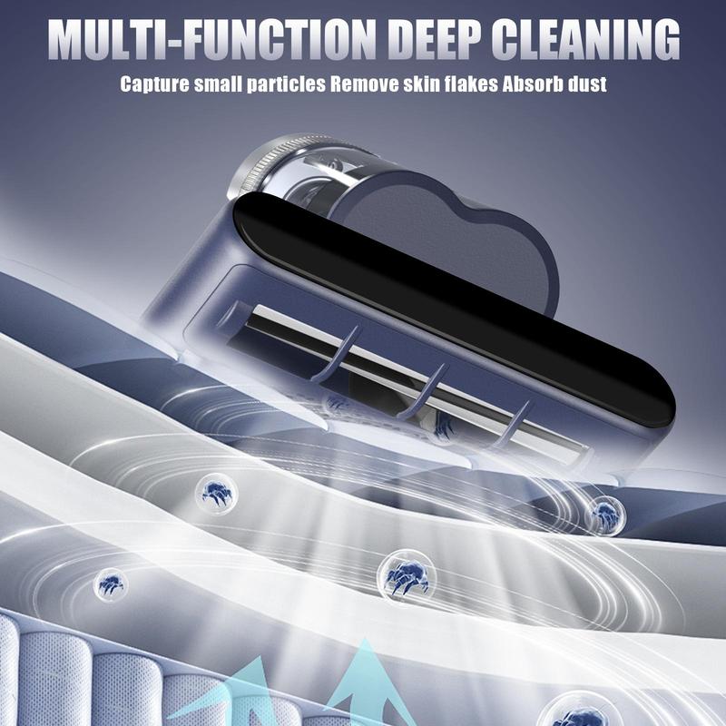 Teant mattress vacuum cleaner effectively removes dust mites.